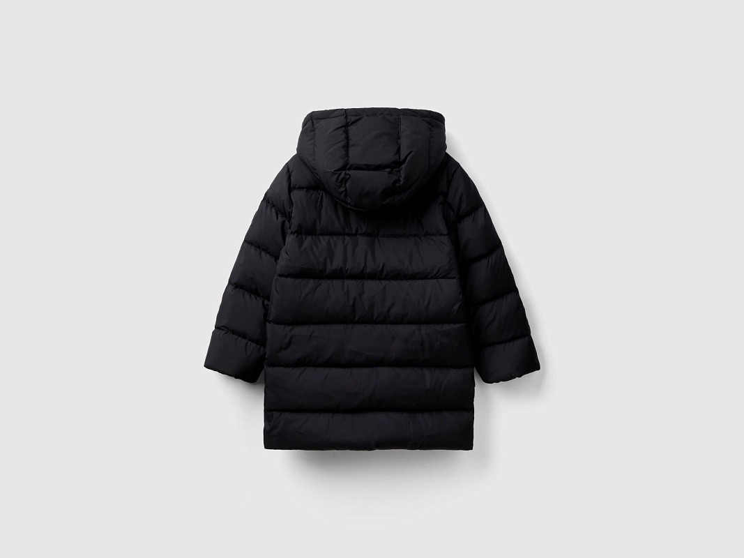 Пуховик удлиненный