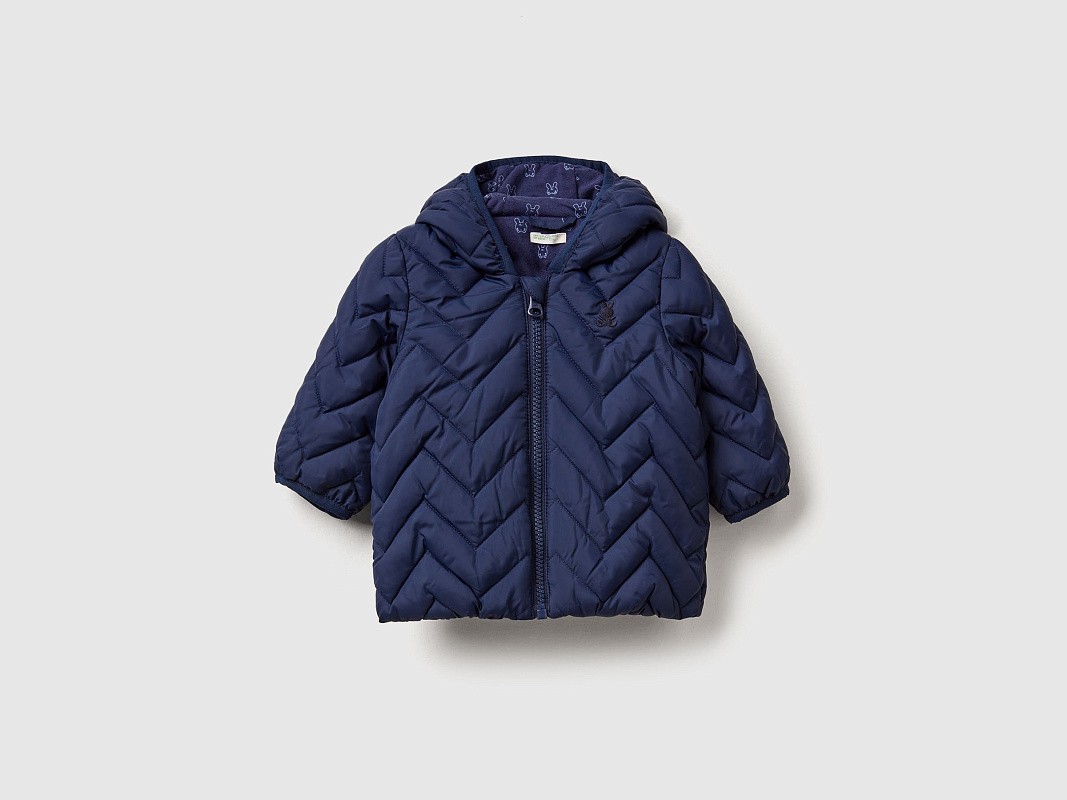 Куртка утепленная с хлопковой подкладкой и капюшоном