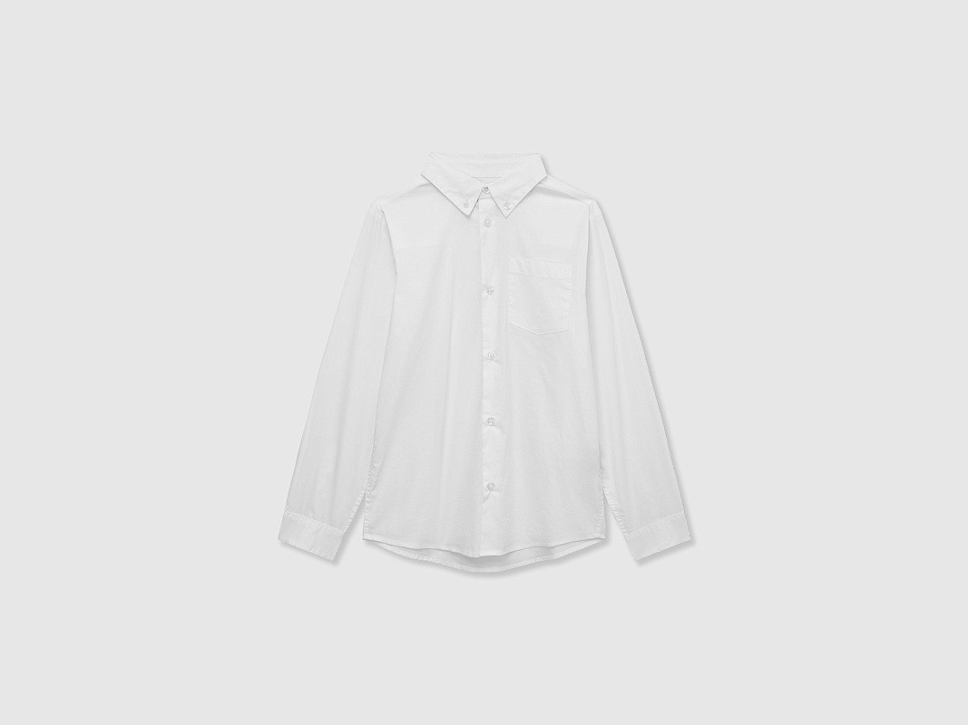 Рубашка с логотипом Slim fit