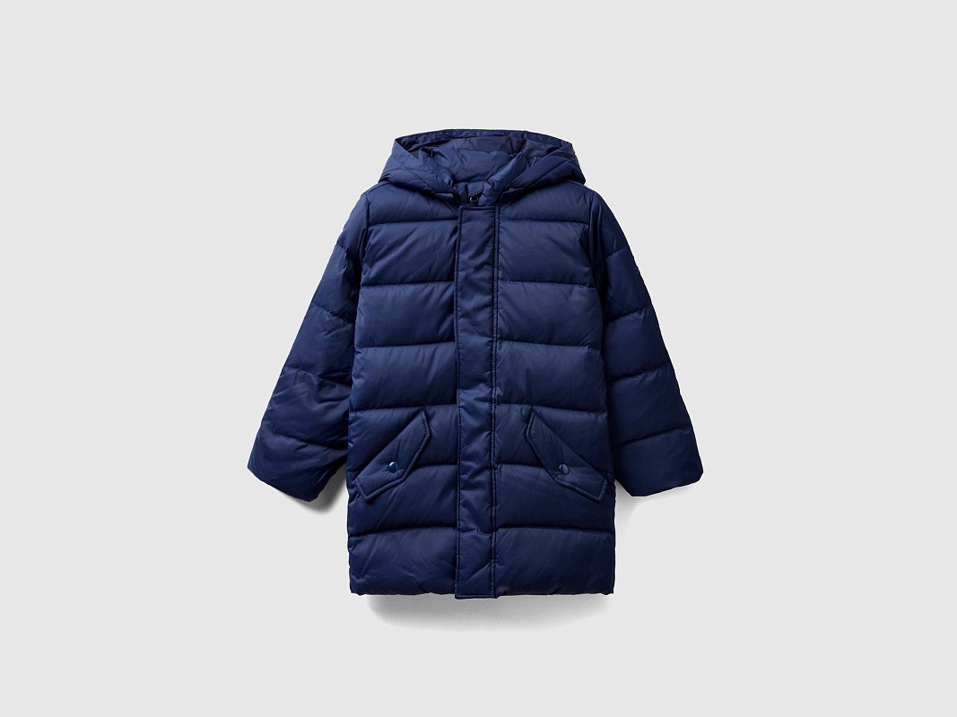 Пуховик удлиненный