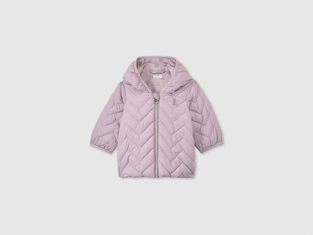 Куртка утепленная с хлопковой подкладкой и капюшоном