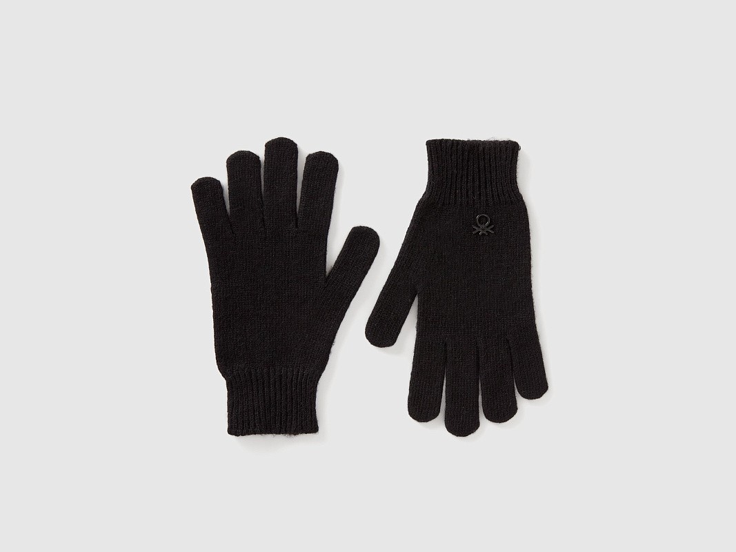 Перчатки из смесовой шерсти