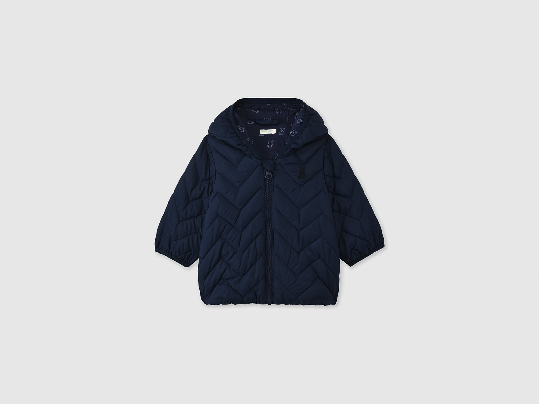 Куртка утепленная с хлопковой подкладкой и капюшоном