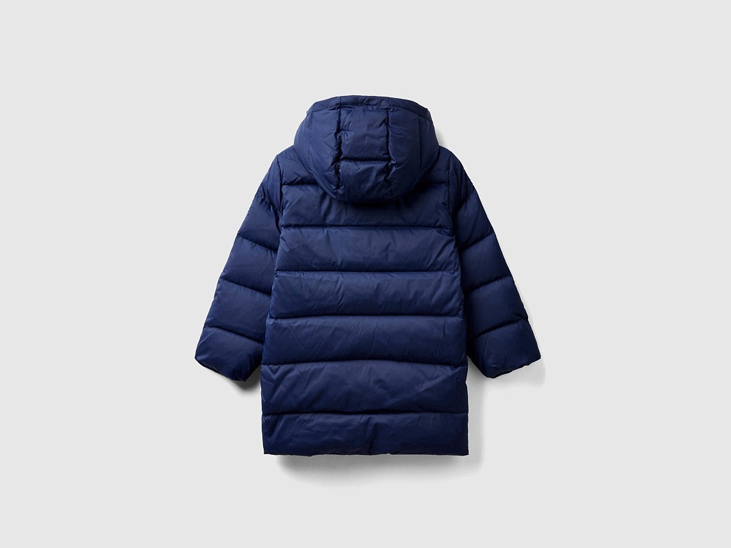 Пуховик удлиненный