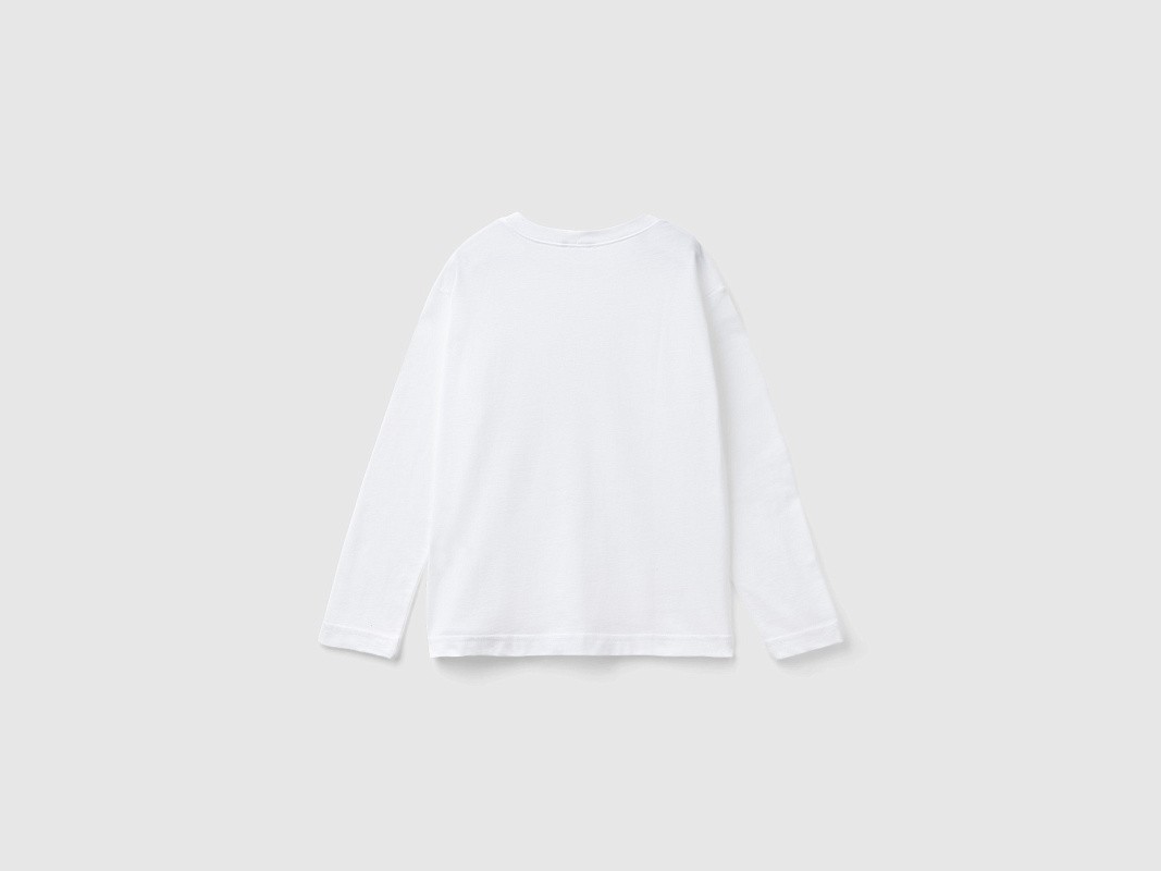 Лонгслив однотонный