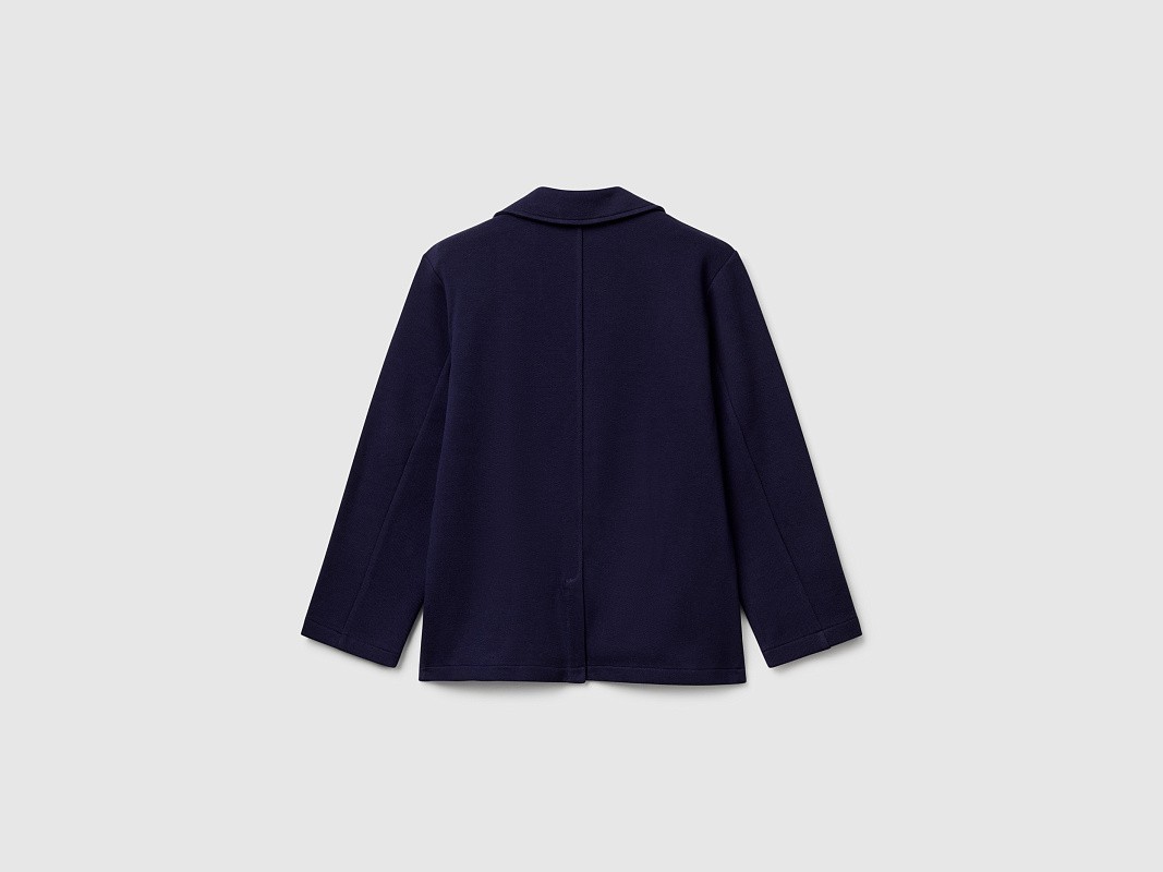 Пиджак из ткани пике