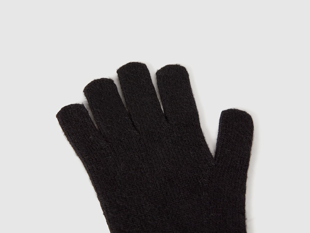 Перчатки из смесовой шерсти